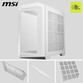 Torre PC MSI MAG PANO 100R PZ ARGB Semi Torre Doble Cristal Templado USB-C Blanca Torre PC MSI MAG PANO 100R PZ ARGB Semi Torre Doble Cristal Templado USB-C Blanca