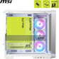 Torre PC MSI MAG PANO 100R PZ ARGB Semi Torre Doble Cristal Templado USB-C Blanca Torre PC MSI MAG PANO 100R PZ ARGB Semi Torre Doble Cristal Templado USB-C Blanca