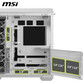 Torre PC MSI MAG PANO 100R PZ ARGB Semi Torre Doble Cristal Templado USB-C Blanca Torre PC MSI MAG PANO 100R PZ ARGB Semi Torre Doble Cristal Templado USB-C Blanca
