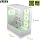 Torre PC MSI MAG PANO 110R PZ WHITE Vidrio templado Midi Tower Blanco Compatible ATX/mATX/Mini-ATX