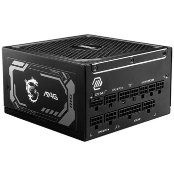 Fuente Alimentación MSI MAG A1250GL ATX 3.1 PCIe 5.1 1250W 80 Plus Gold Modular