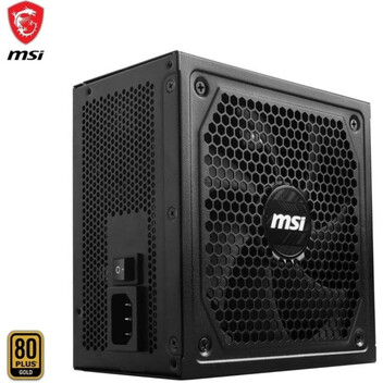 Fuente de Alimentación MSI 1000W 80 Plus Gold MAG A1000GL Modular ATX 3.1 PCIe 5