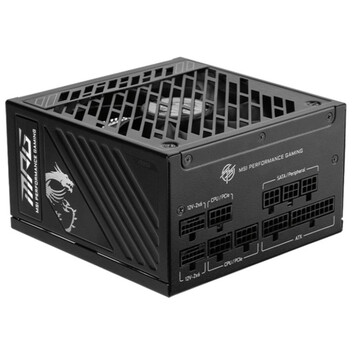 Fuente Alimentación MSI MPG A1000GS PCIE5 ATX 3.1 PCIe 5.1 1000W 80 Plus Gold Modular Fuente Alimentación MSI MPG A1000GS PCIE5 ATX 3.1 PCIe 5.1 1000W 80 Plus Gold Modular