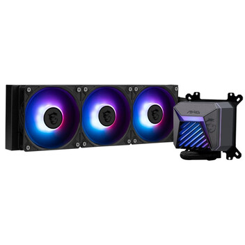 MSI MAG CORELIQUID A15 360 Kit Refrigeración Líquida ARGB 360mm Negra