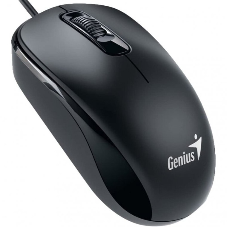 Genius DX-110 Ratón Óptico 1000 DPI Negro