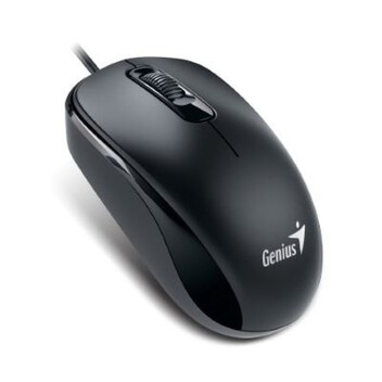 Genius DX-110 Ratón Óptico PS/2 1000 DPI Negro Genius DX-110 Ratón Óptico PS/2 1000 DPI Negro