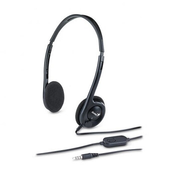 Genius HS-M200C Auriculares con Micrófono Negros Genius HS-M200C Auriculares con Micrófono Negros