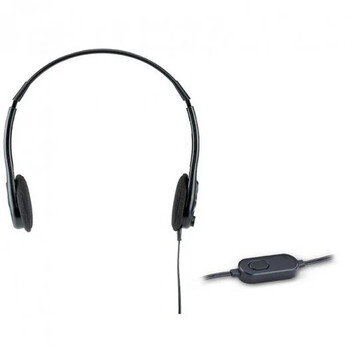 Genius HS-M200C Auriculares con Micrófono Negros Genius HS-M200C Auriculares con Micrófono Negros