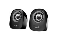 Genius SP-Q160 Altavoces 2.0 6W Negro/Gris Genius SP-Q160 Altavoces 2.0 6W Negro/Gris