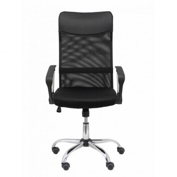 Piqueras y Crespo Gontar Silla Respaldo de Malla Negro Piqueras y Crespo Gontar Silla Respaldo de Malla Negro
