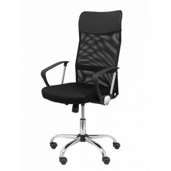 Piqueras y Crespo Gontar Silla Respaldo de Malla Negro Piqueras y Crespo Gontar Silla Respaldo de Malla Negro