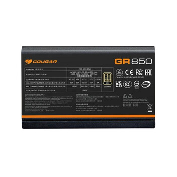 Fuente de Alimentación Cougar 750W 80 PLUS Gold CGR GDN-750 Modular ATX 3.1 Negr