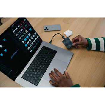 Disco Duro SSD Verbatim Store 'n' Go Mini Diamond 1TB USB-C 1000MB/s Negro Disco Duro SSD Verbatim Store 'n' Go Mini Diamond 1TB USB-C 1000MB/s Negro
