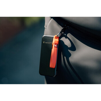 Disco Duro SSD externo Verbatim Pocket 2TB M.2 USB Tipo C 3.2 Gen 2 1000MB/s Negro Rojo Disco Duro SSD externo Verbatim Pocket 2TB M.2 USB Tipo C 3.2 Gen 2 1000MB/s Negro Rojo