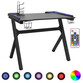 Vidaxl Escritorio Gaming Led Con Forma De Y Negro 90x60x75 Cm Vidaxl Escritorio Gaming Led Con Forma De Y Negro 90x60x75 Cm