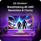 Monitor LG UltraGear Smart 32G810SA-W 31.5" LED IPS UltraHD 144Hz Altura Ajustable FreeSync Premium