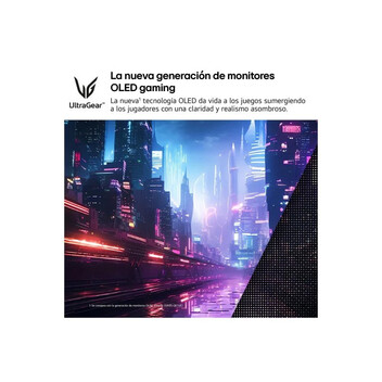 Monitor LG UltraGear 32GS95UV-B 31.5" OLED UltraHD 4K 240Hz 0.03ms HDR400 FreeSync Premium Pro