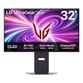 Monitor LG Ultragear 32GX870A-B 32" UltraHD 4K 480Hz OLED 0,03ms G-SYNC FreeSync Altura HDR10