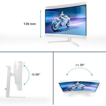 Monitor Philips Evnia 5000 32M2C5501/00 32" VA QHD 180Hz HDR10 Adaptive Sync Curvo Monitor Philips Evnia 5000 32M2C5501/00 32" VA QHD 180Hz HDR10 Adaptive Sync Curvo