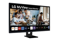 LG 32SR50F-B Smart Monitor 32" IPS Full HD webOS23, Bluetooth, Altavoces y Mando a Distancia Negro