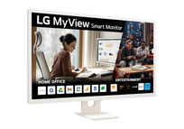 Monitor LG 32SR50F-W Smart Monitor 32" IPS Full HD webOS23, Bluetooth, Altavoces y Mando a Distancia