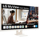 Monitor LG 32SR50F-W Smart Monitor 32" IPS Full HD webOS23, Bluetooth, Altavoces y Mando a Distancia