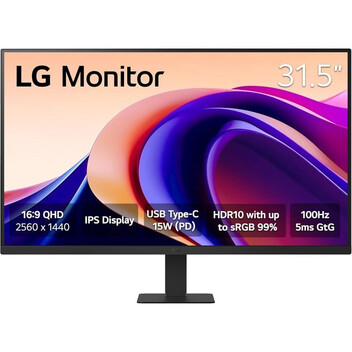 Monitor LG 32U631A-B 31.5" LED IPS QHD 100Hz