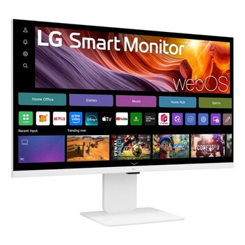 Monitor LG 32U850SA-W 31.5" UltraHD 4K IPS Tiempo de respuesta 5 ms Blanco webOS HDR10 USB-C 90W