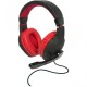 Konix Drakkar Skáld Auriculares Gaming Negro/Rojo