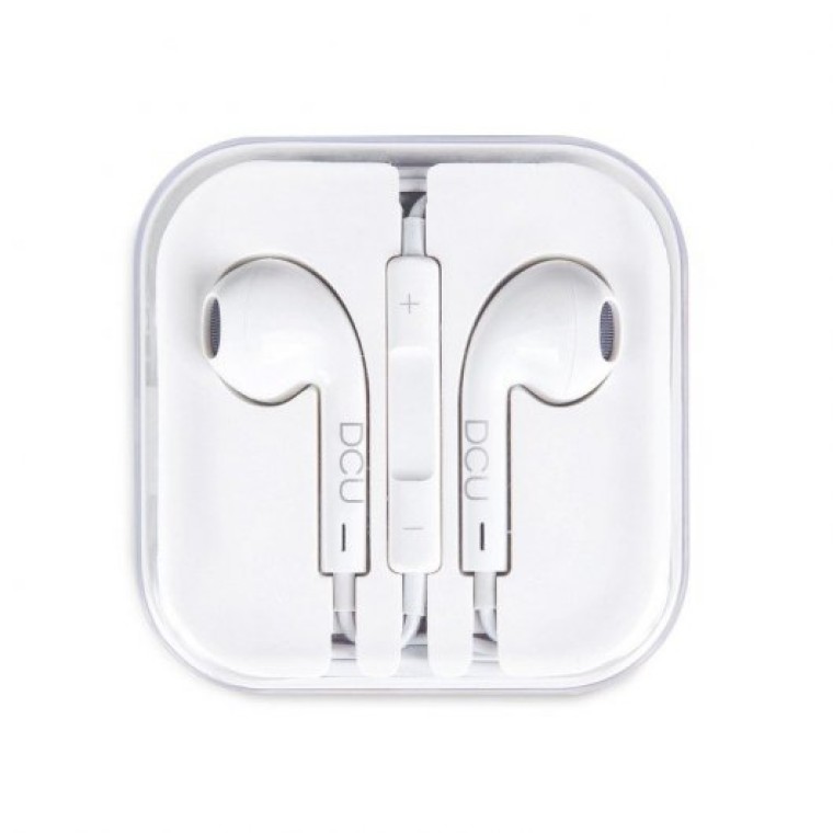 DCU Tecnologic Auriculares Estéreo Blanco