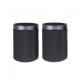 DCU Altavoz Bluetooth 2 En 1 IPX6 Sonido Envolvente 360º con BASS Negro