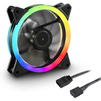 Sharkoon Shark Blades PWM Ventilador 120mm RGB Sharkoon Shark Blades PWM Ventilador 120mm RGB