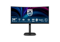 Monitor Philips 34B2U3600C/00 34" UltraWide QHD 120Hz VA Curvo KVM USB-C Altavoces 4ms