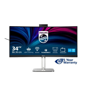 Monitor Philips 34B2U6603CH 34" UltraWide QHD 120Hz VA Curvo Thunderbolt 4 HDR400 Webcam 4ms Monitor Philips 34B2U6603CH 34" UltraWide QHD 120Hz VA Curvo Thunderbolt 4 HDR400 Webcam 4ms