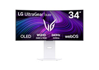Monitor LG 34GX90SA-W 34" 3440x1440 240Hz OLED Curvo HDR400 G-SYNC FreeSync Blanco Smart USB-C
