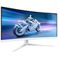 Monitor Philips Evnia 34M2C5501A/00 34" LED Fast VA QHD 180Hz Altavoces Altura Ajustable FreeSync Cu