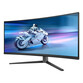 Monitor Philips Evnia 34M2C6500/00 34" QD-OLED 3440x1440 175Hz 0,03ms 1000cd/m² HDR400 Curvo Gris