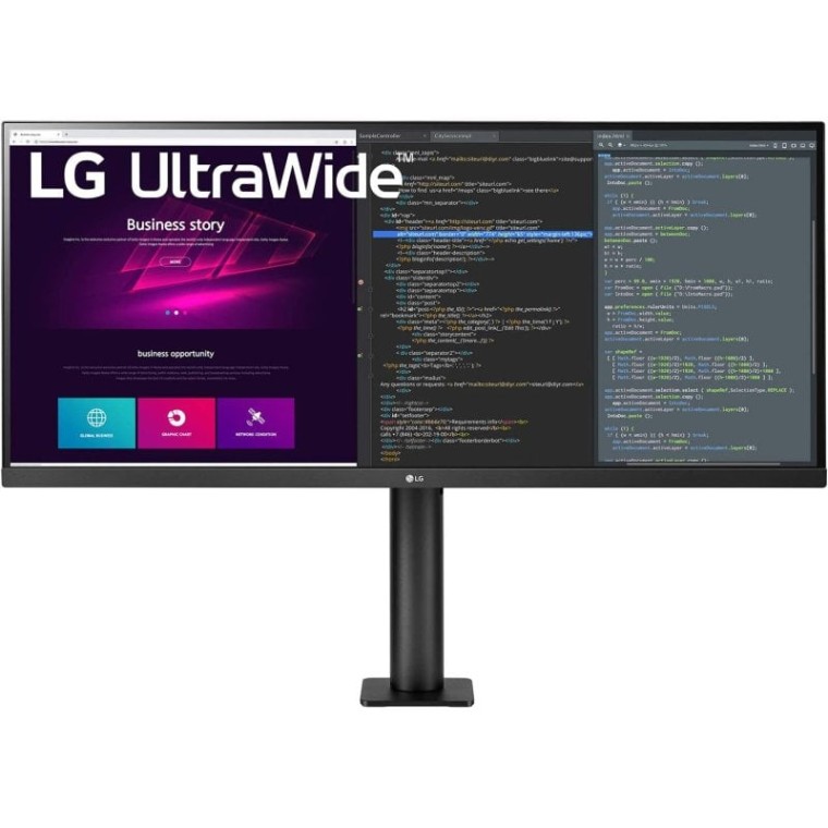 LG 34WN780P-B 34" LED IPS UltraHD 4K 75Hz FreeSync