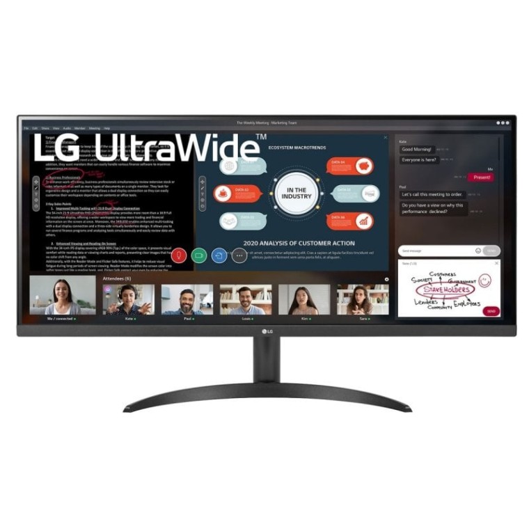 LG 34WP500-B 34" LED IPS UltraWide FullHD 75Hz FreeSync