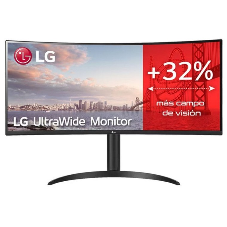 LG 34WP75CP-B 34" LED UWQHD 160Hz FreeSync Premium Curvo USB-C