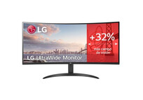 LG 34WR50QC-B 34" LCD UltraWide WQHD 100Hz FreeSync Curva