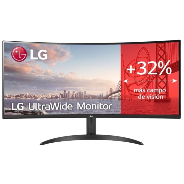 LG 34WR50QC-B 34" LCD UltraWide WQHD 100Hz FreeSync Curva