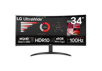 Monitor LG 34WR50QK-B 34" LED VA UltraWide QHD 100Hz FreeSync Curva