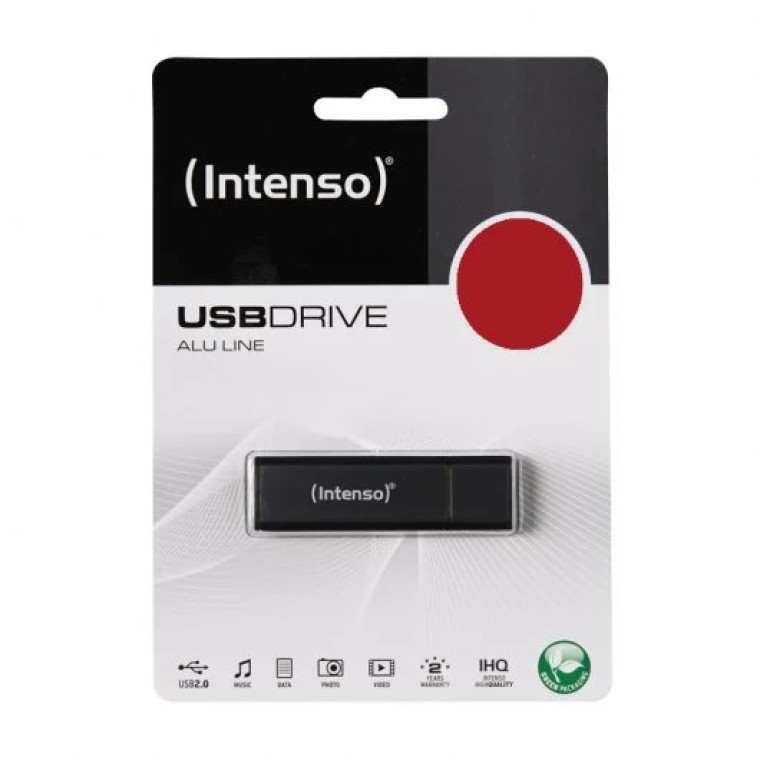 Intenso Alu Line 32GB Antracita USB 2.0