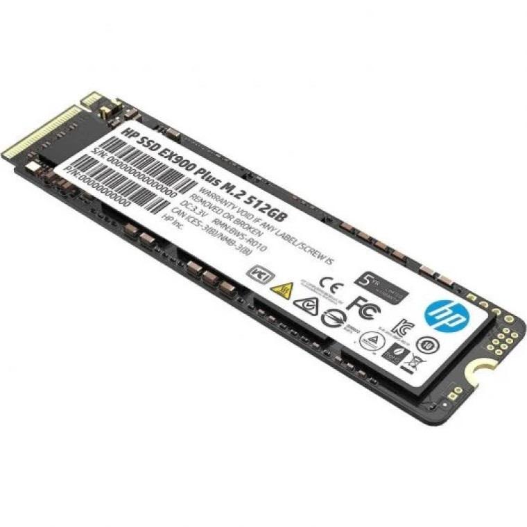 HP EX900 Plus 500GB SSD M.2 PCIe Gen 3x4 NVMe