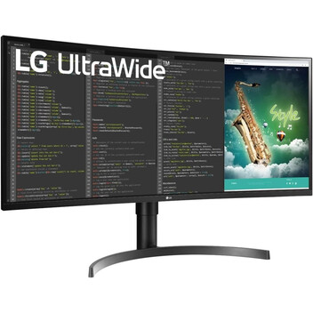 Monitor LG 35WN75CP-B 35" LED VA UltraWide QHD 100Hz FreeSync Curva USB-C