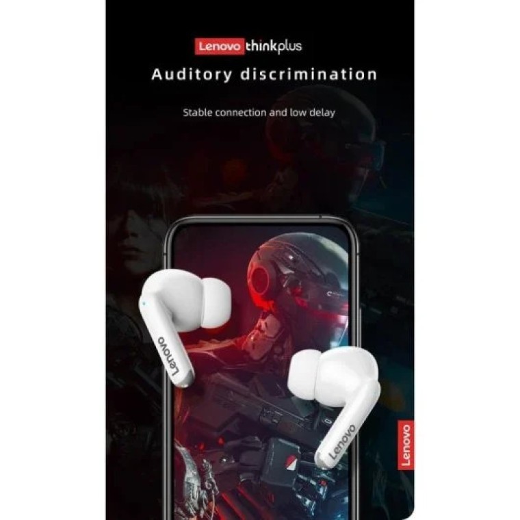 Lenovo XT88 TWS Auriculares Inalámbricos Bluetooth Blancos