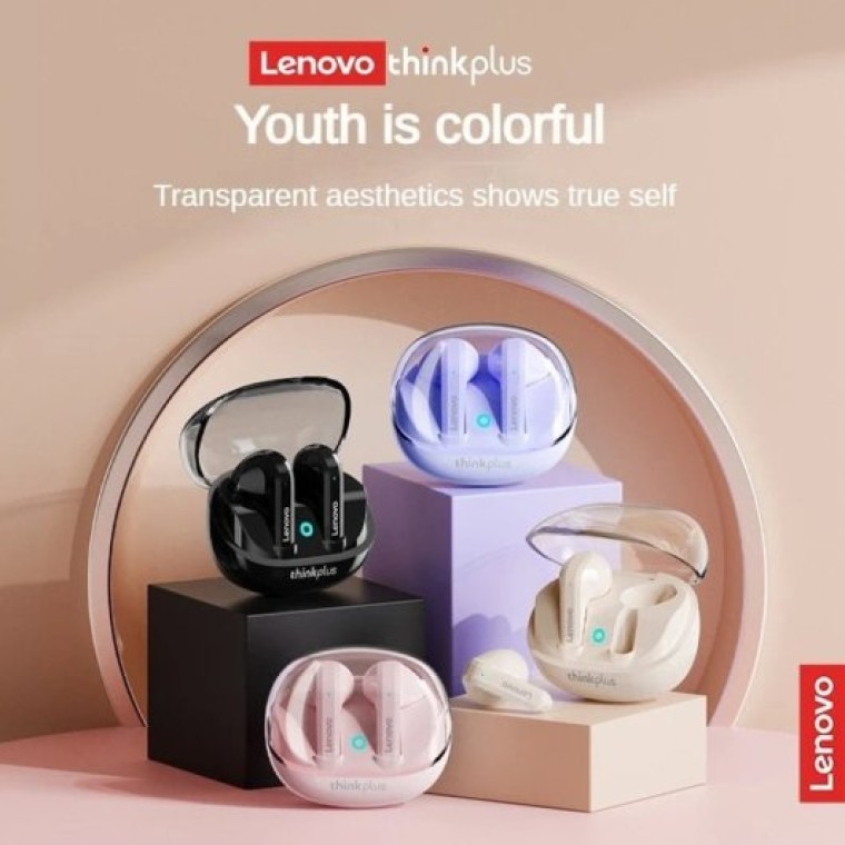 Lenovo X22 TWS Auriculares Inalámbricos Bluetooth Beige