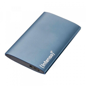 Disco Duro SSD Intenso 3823455 500GB 1.8" USB 3.2 Gen 1 Azul Aluminio exFAT Pantalla