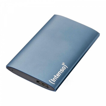 Disco Duro SSD Intenso 3823455 500GB 1.8" USB 3.2 Gen 1 Azul Aluminio exFAT Pantalla